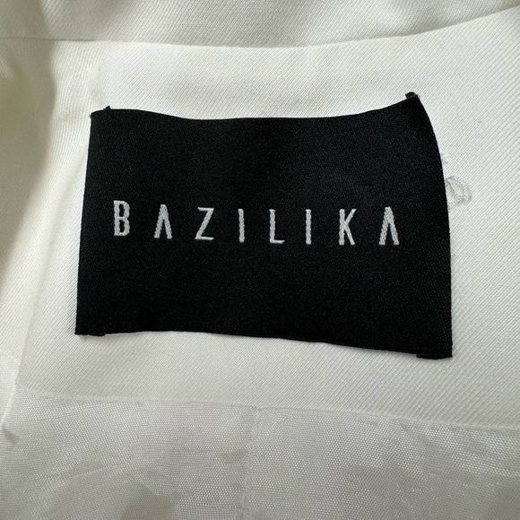 BAZILIKA Single-Breasted Oversized Blazer Milk OS - Picture 12 of 14